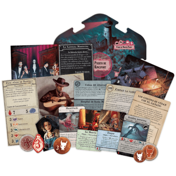 Arkham Horror 3era Edicion Mareas Tenebrosas - Imagen 2