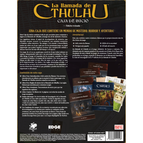 La Llamada de Cthulhu 7ed: Caja de inicio - Imagen 4