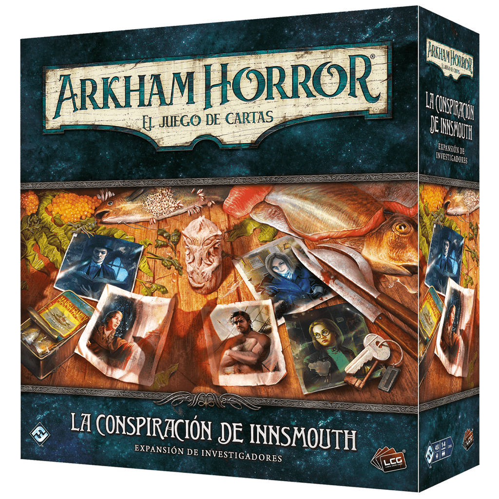 Arkham Horror LCG – La Conspiración de Innsmouth: Expansión de Investigadores