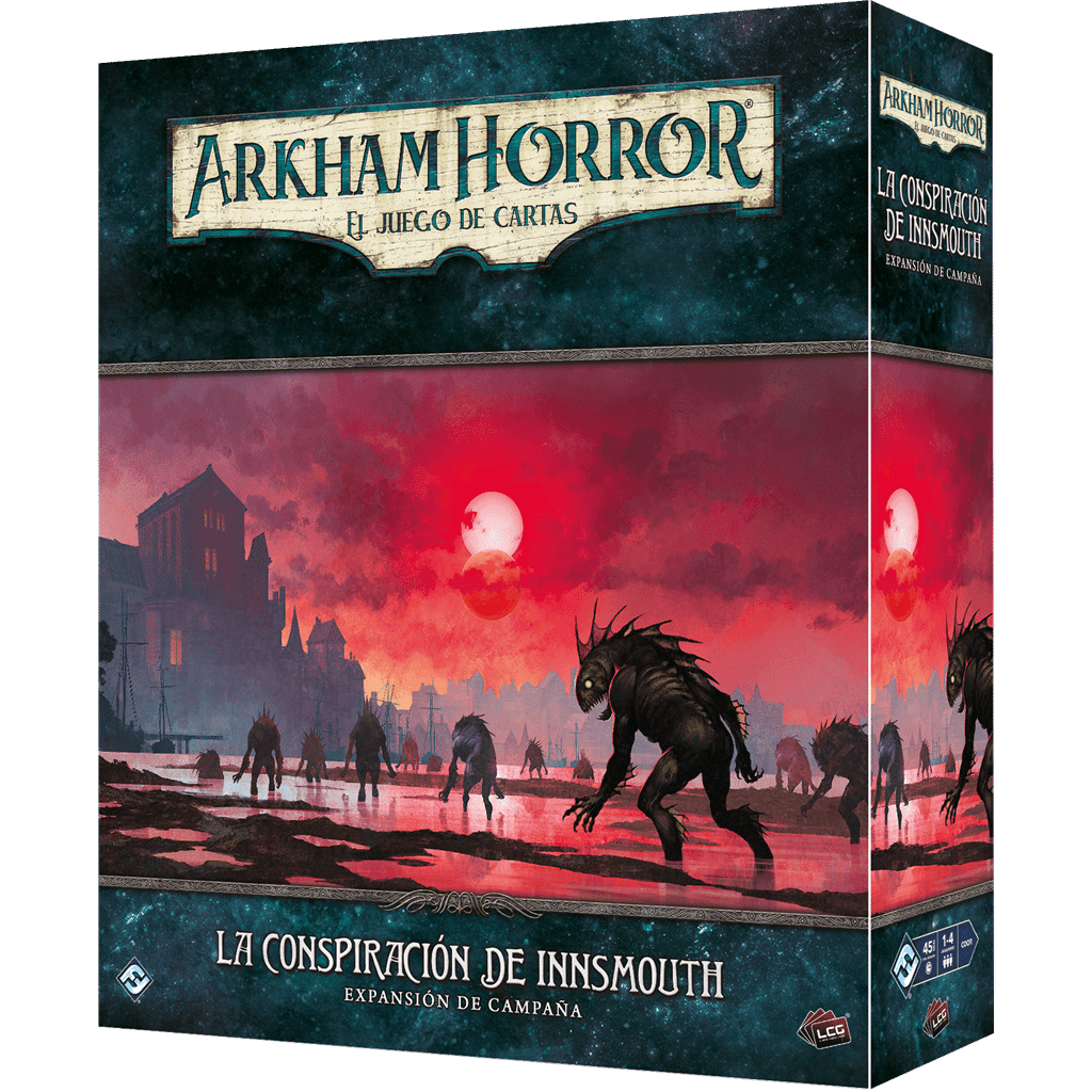 Arkham Horror LCG – La Conspiración de Innsmouth: Expansión de Campaña