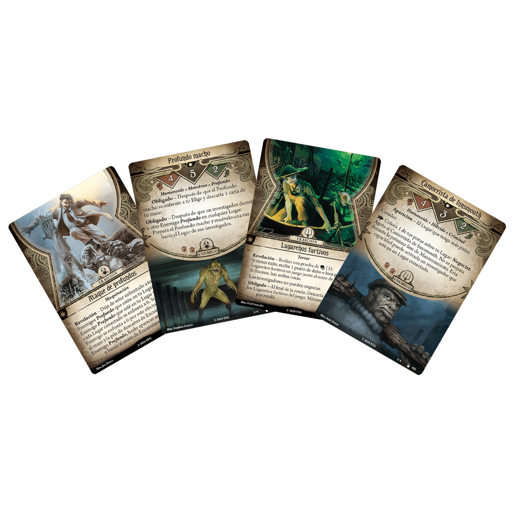 Arkham Horror LCG – La Conspiración de Innsmouth: Expansión de Campaña - Imagen 2